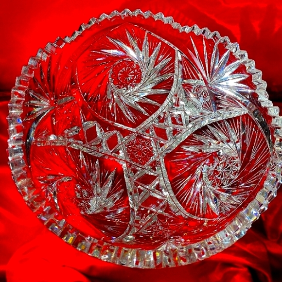 24%PbO Lead Crystal Bowl - Picture 12 of 14